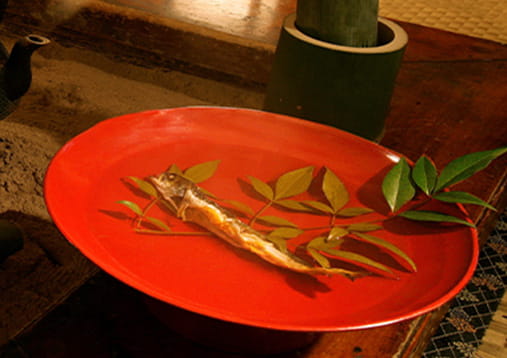 画像:岩魚の骨酒