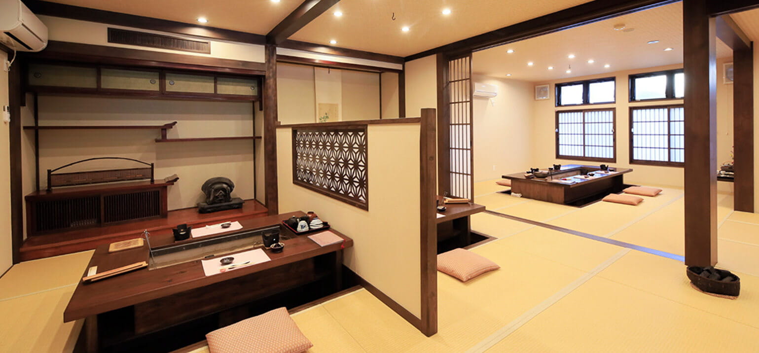 画像:囲炉裏座敷