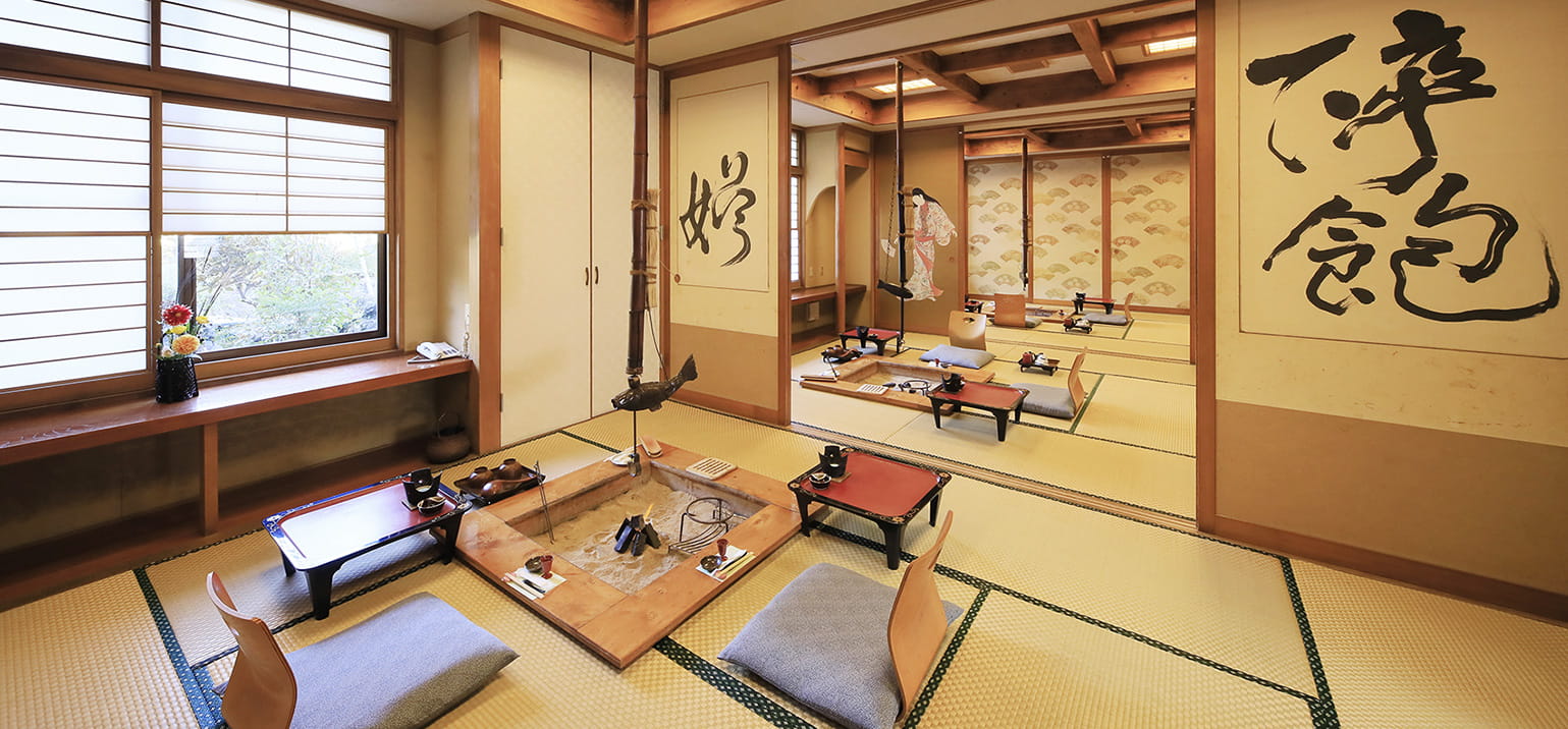 画像:座敷囲炉裏