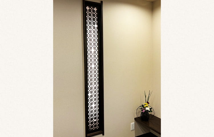 画像:客室の照明