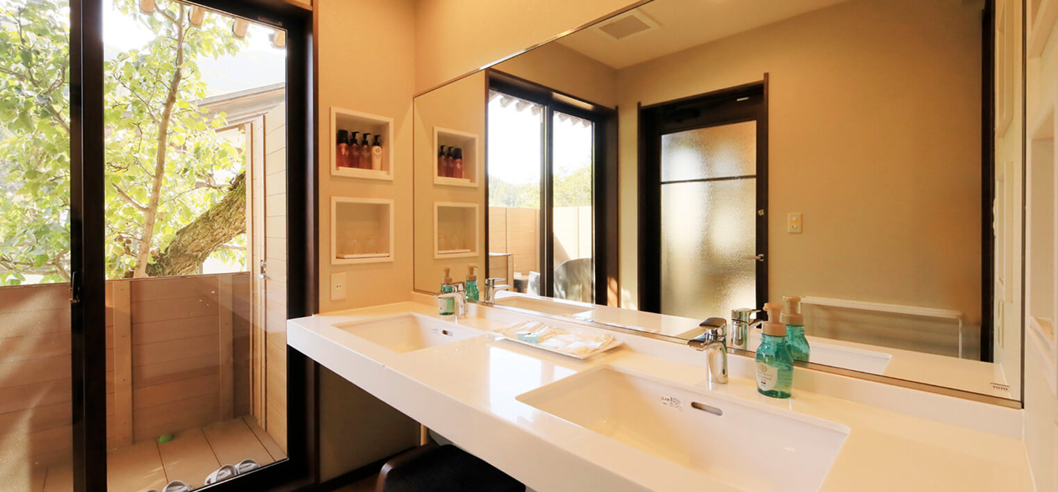 画像:梨 洗面台